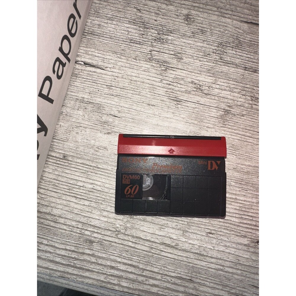 Sony Mini DV (DVM60)  Premium Digital Video Cassette Media